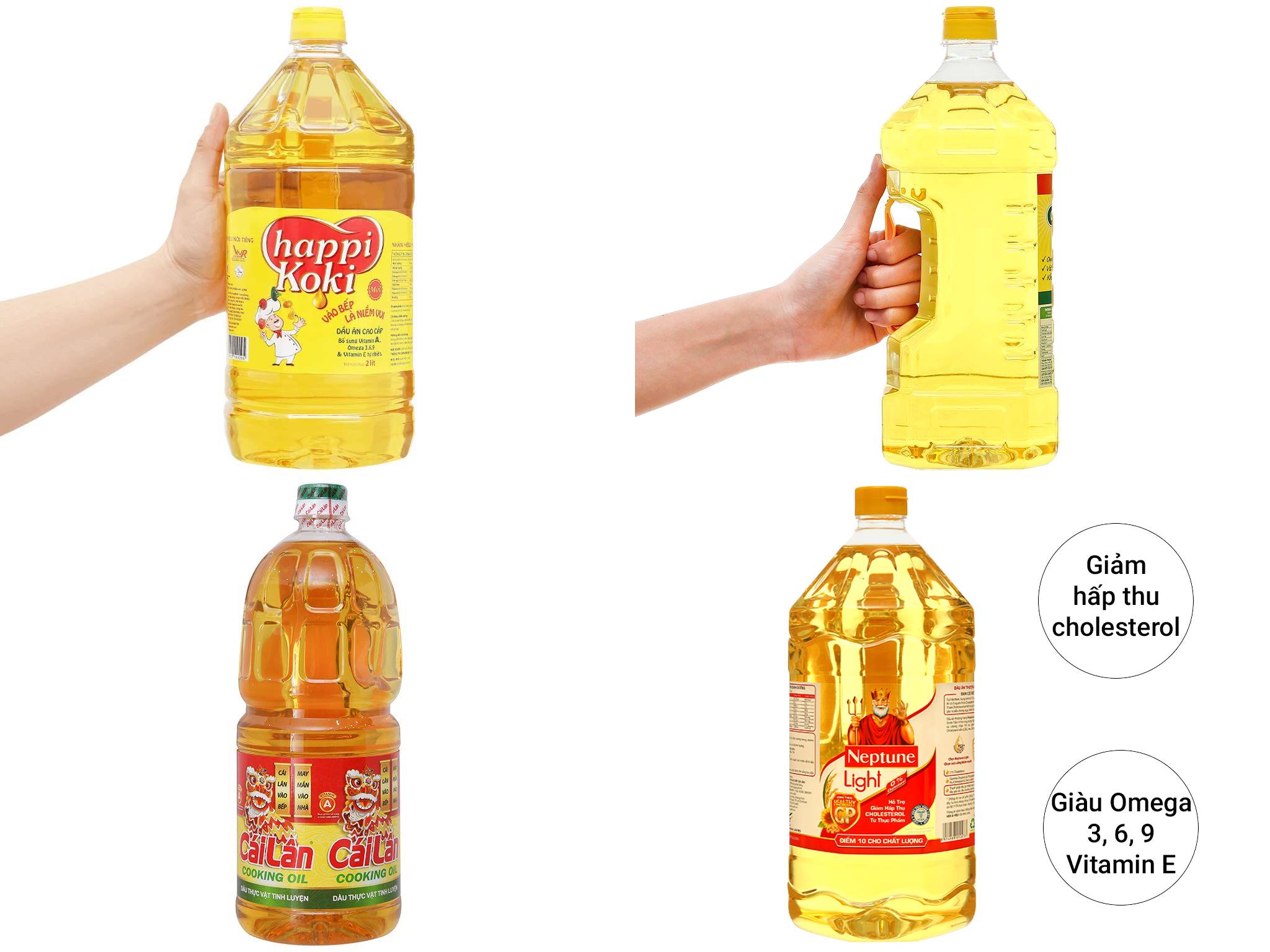 Dầu ăn cao cấp chai 2 lít - BAT MUOI