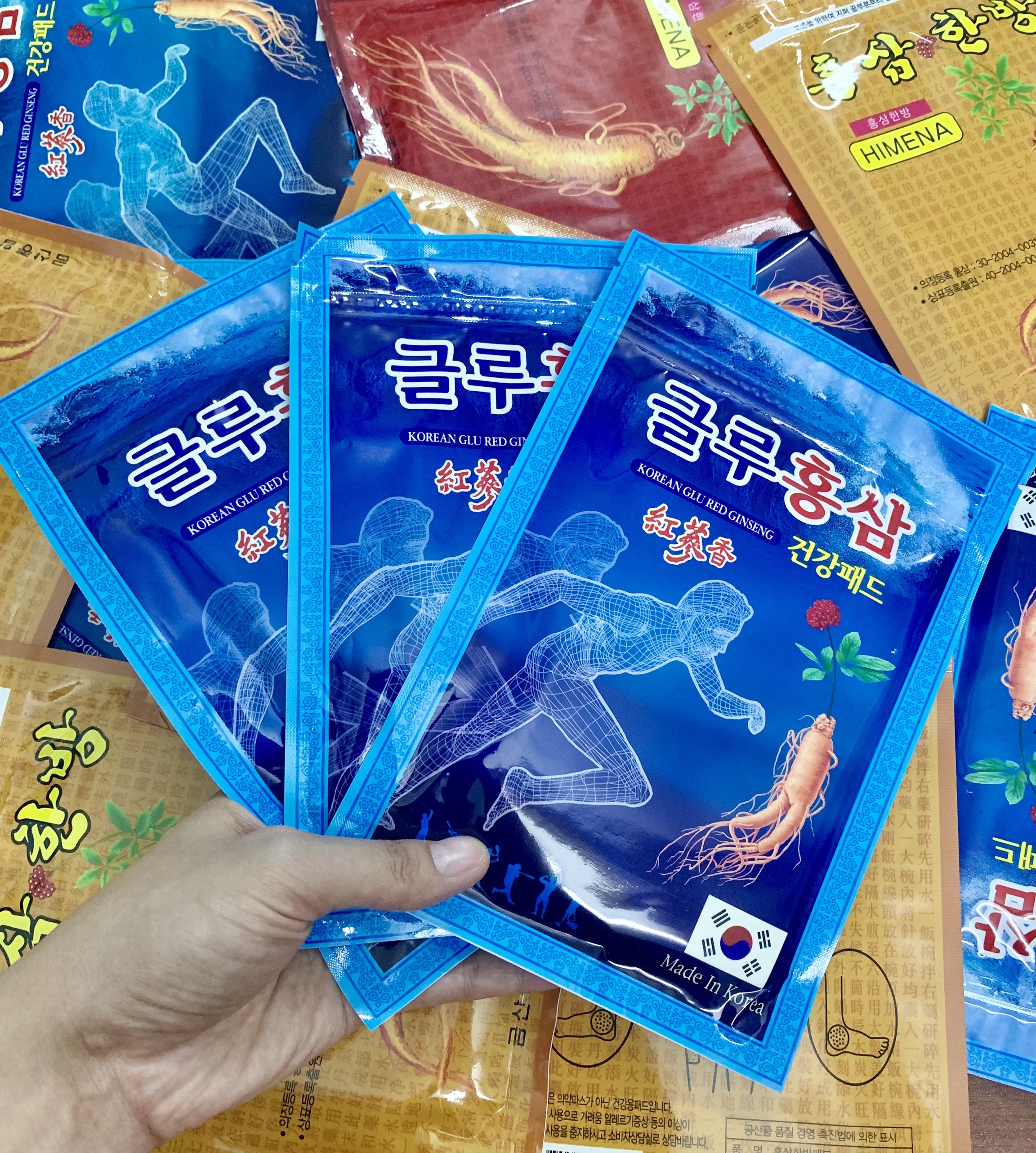 Cao dán hồng sâm hàn quốc bịch 20 miếng