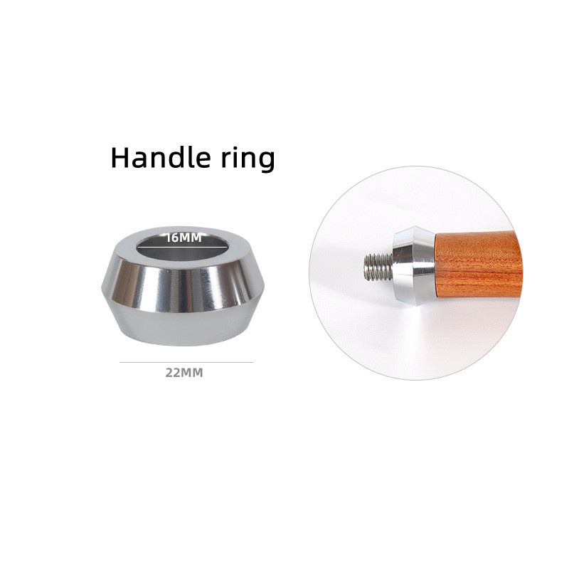 M10 cà phê portafilter xử lý rắn bằng gỗ xử lý Bộ Lọc Chủ Espresso Máy pha cà phê Cafe Barista công cụ phụ kiện cà phê