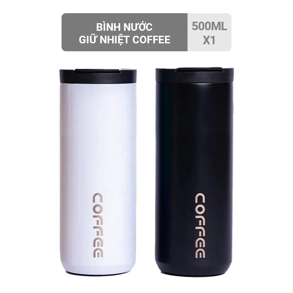 [HCM GIAO 2H]GIFT_Bình nước giữ nhiệt coffee 550ml/ 750ml/ 520ml (Giao ngẫu nhiên)