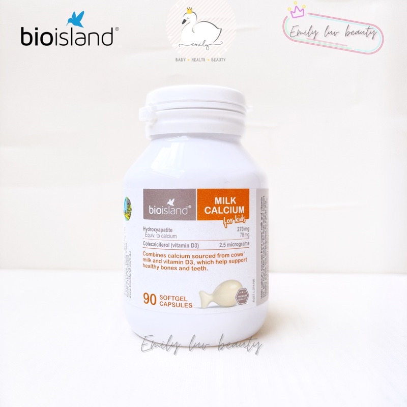 Bioisland Milk Canxi cho bé 7m+ Úc