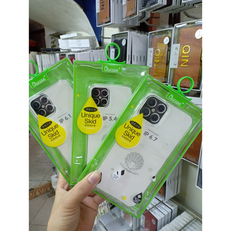 [Lấy mã miễn phí vận chuyển] Ốp Iphone 12 - Ốp silicon trong suốt chính hãng OU / Vu siêu mỏng, siêu dẻo từ iPhone 6 đến 12 pro max