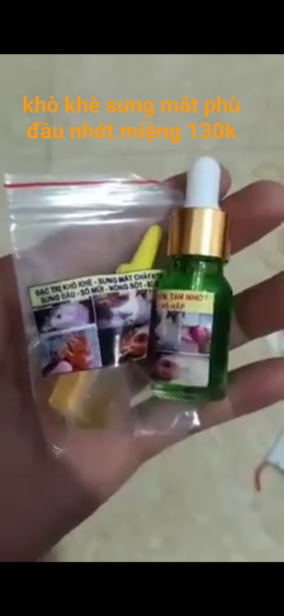 Khò khè Sưng mắt