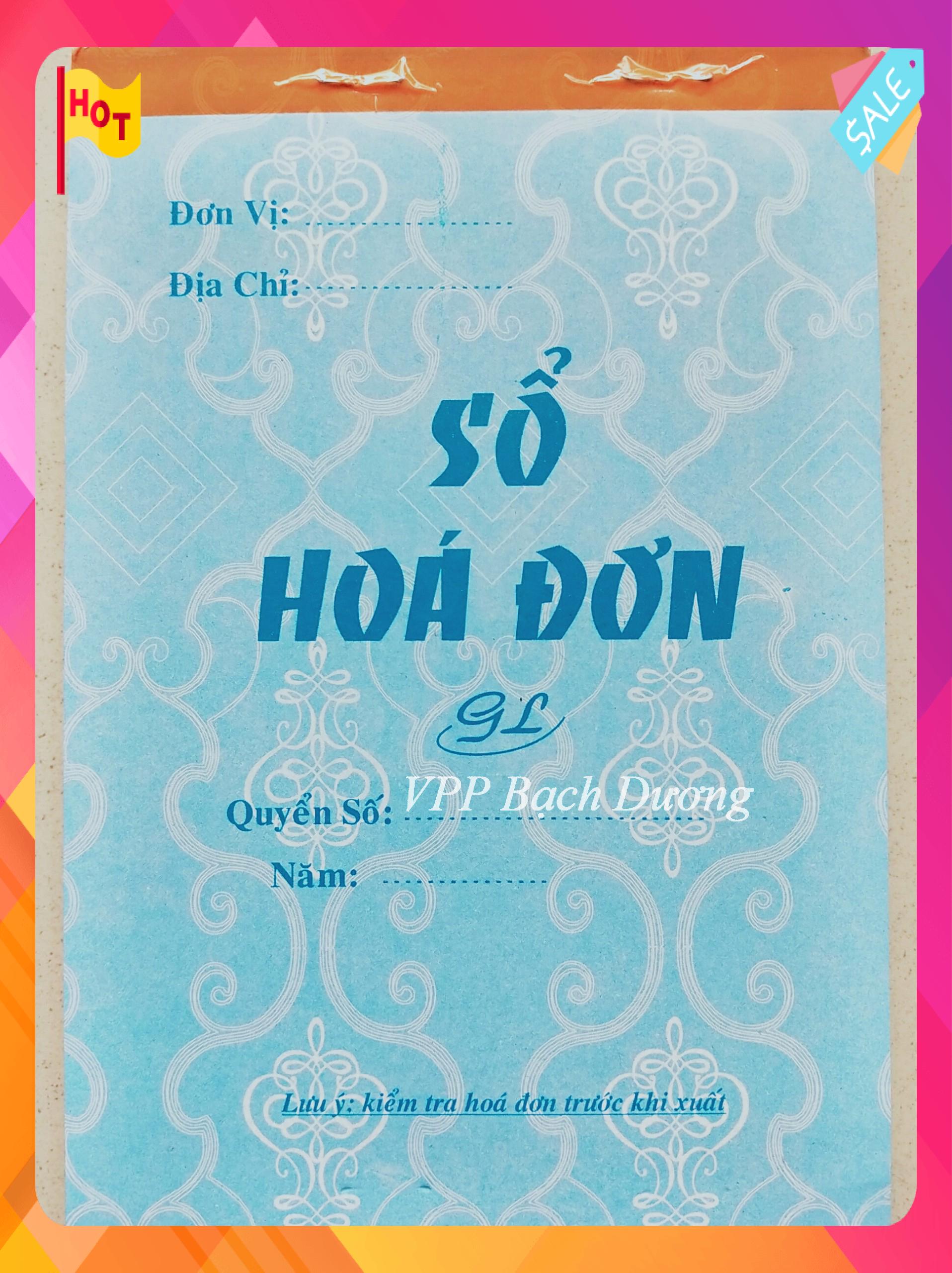 Hóa đơn 2 liên (13cmx19cm) 100 tờ/cuốn - lốc/10 cuốn