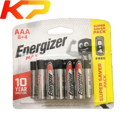 [HCM]Pin AAA energizer alklaine (vỉ 12 viên)