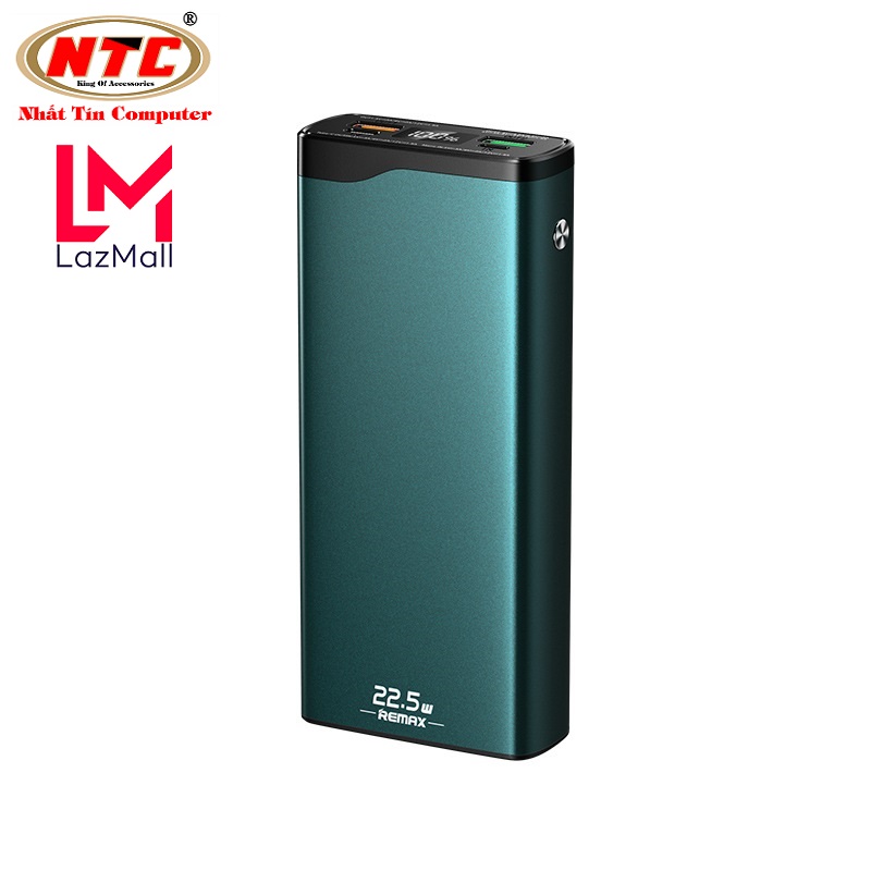 Pin sạc dự phòng Remax RPP-129 20000mAh sạc nhanh QC3.0 max 22.5W, Type-C PD 18W - Nhat Tin Authorised Store