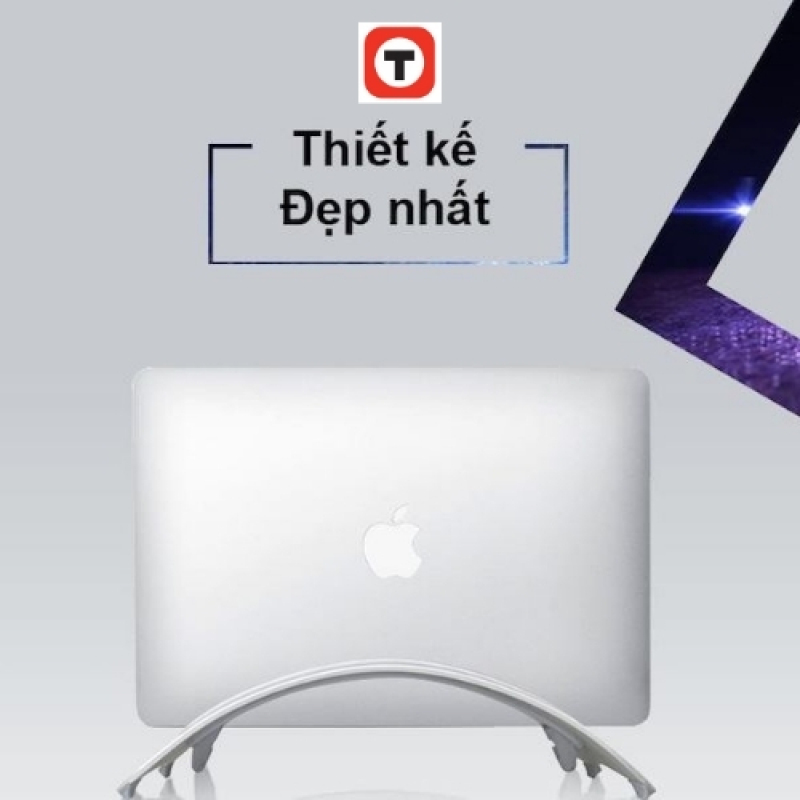 Bảng giá Chân đế cong giữ Macbook laptop bằng hợp kim nhôm cao cấp Techroom Phong Vũ