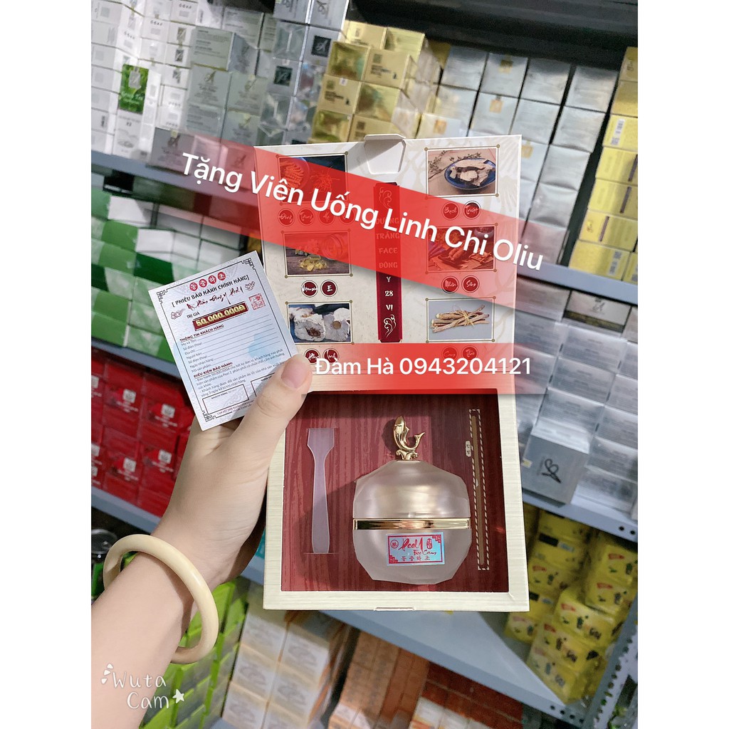 [ Tặngviên Uống Linh Chi Oliu ] Kem Face Đông Trùng Hạ Thảo Chuẩn