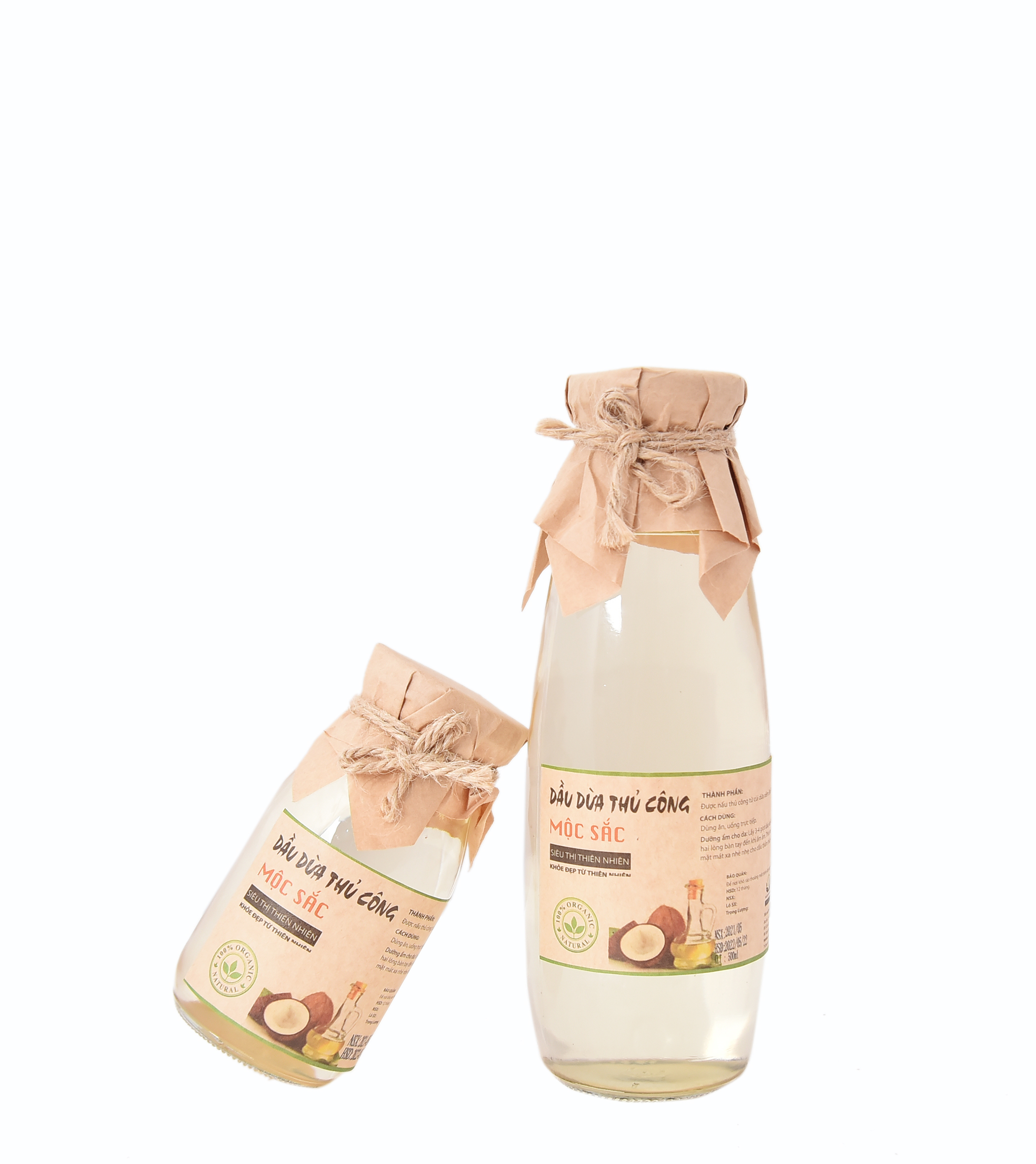 Dầu dừa thủ công Mộc Sắc cao cấp 500ml