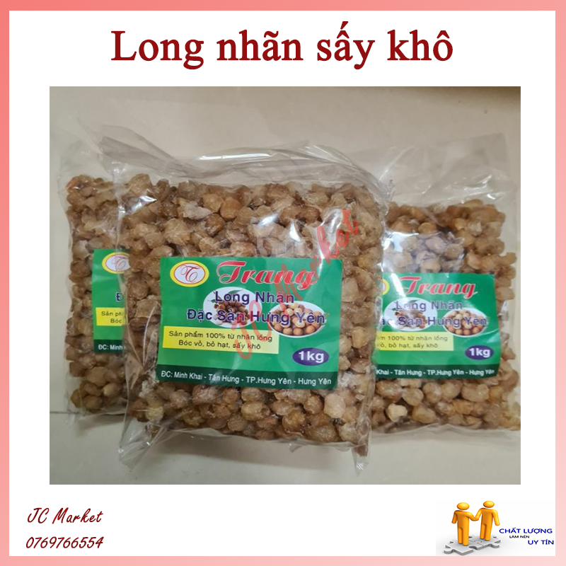 [HCM]100 gram Long nhãn sấy khô Hưng Yên