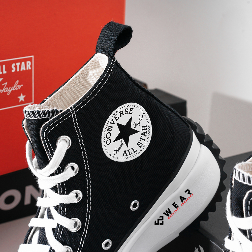 Giày Converse Run Star Hike Đen Cao Cổ - 166800V