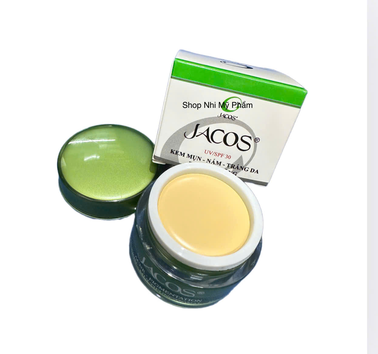 Kem JACOS Mụn Nám Mờ Thâm Trắng Da Ngừa Lão Hóa Da Đa Chức Năng 12GR