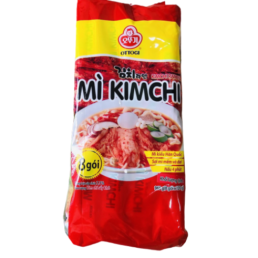 Mì kim chi hàn quốc ottogi 120G lốc 8 gói
