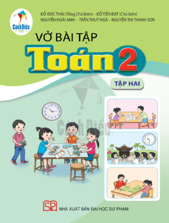 Vở bài tập toán lớp 2 tập 2 - cánh diều