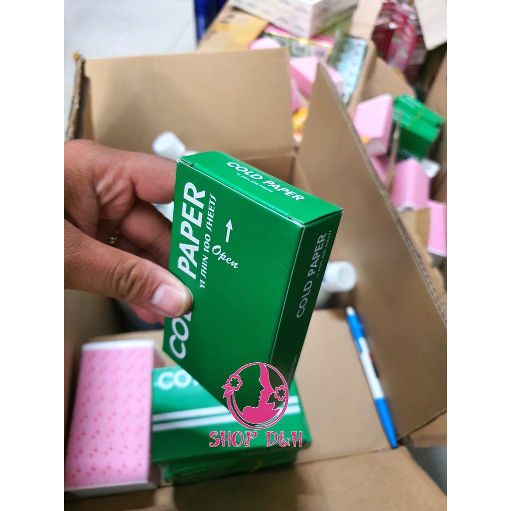 Giấy Uốn Lạnh Cold Paper