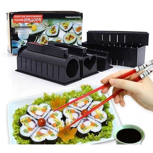 Dụng cụ làm sushi cao cấp 10 món