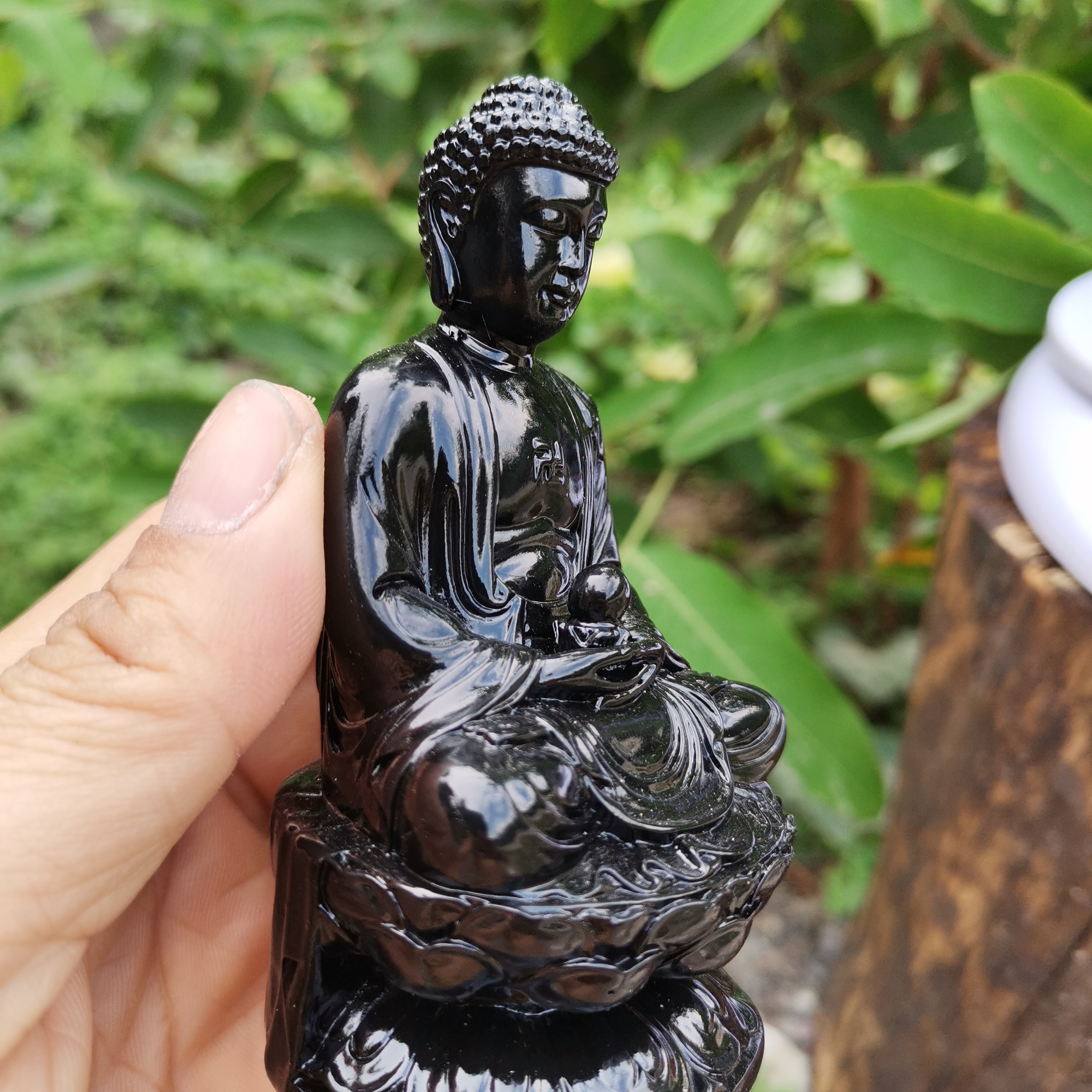 ☘️ Tượng Đá Phật Thích Ca Phong Thủy - Cao 11cm