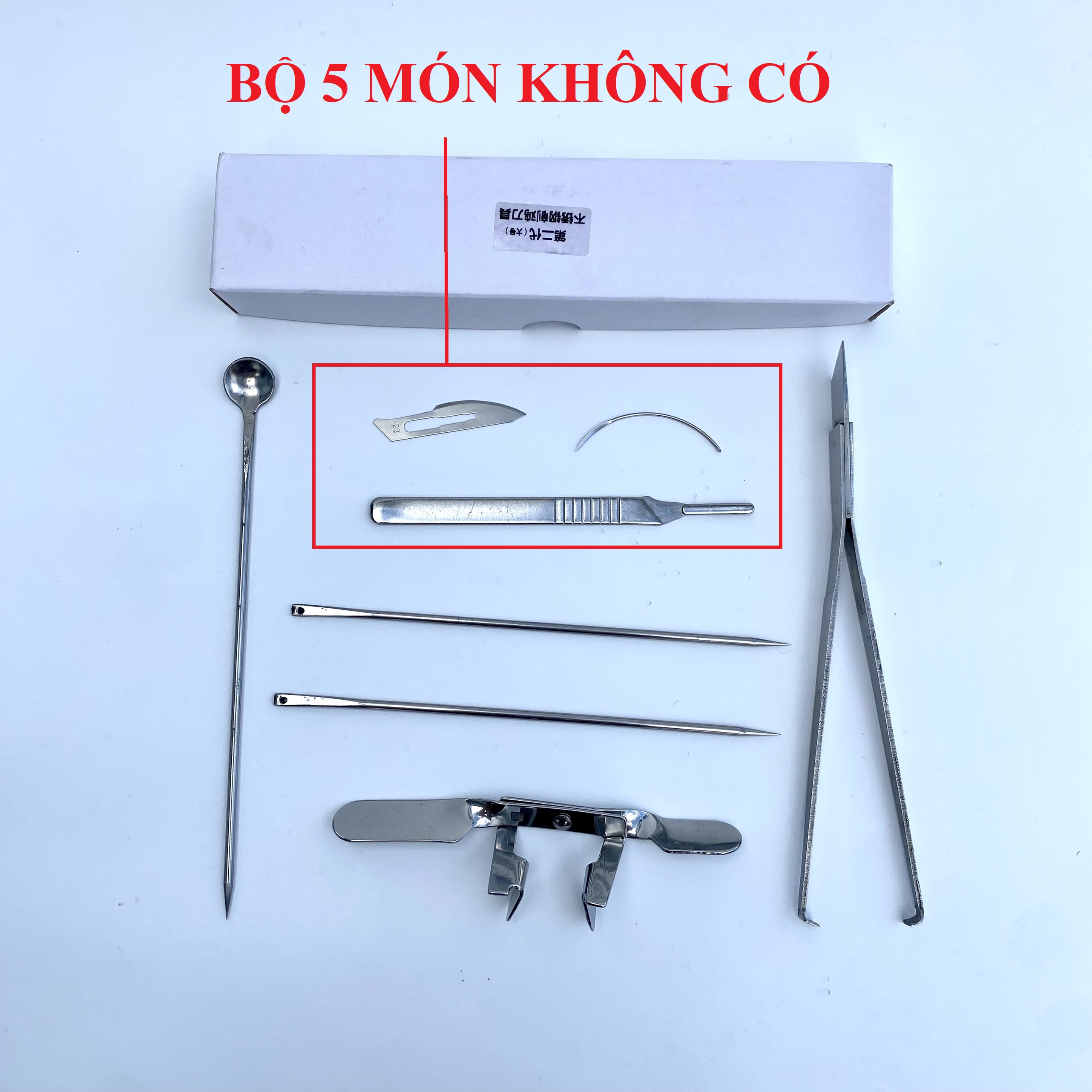 BỘ DỤNG CỤ THIẾN GÀ 8 MÓN ĐẦY ĐỦ NHẤT