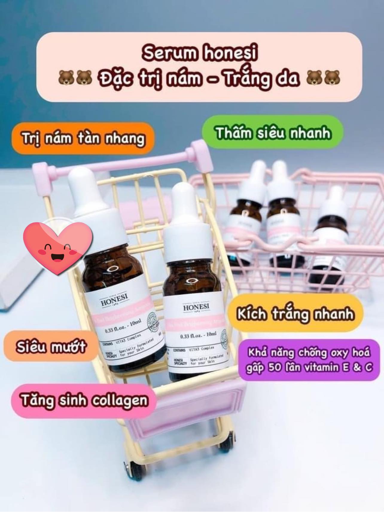 Serum Nám Honesi 10ml