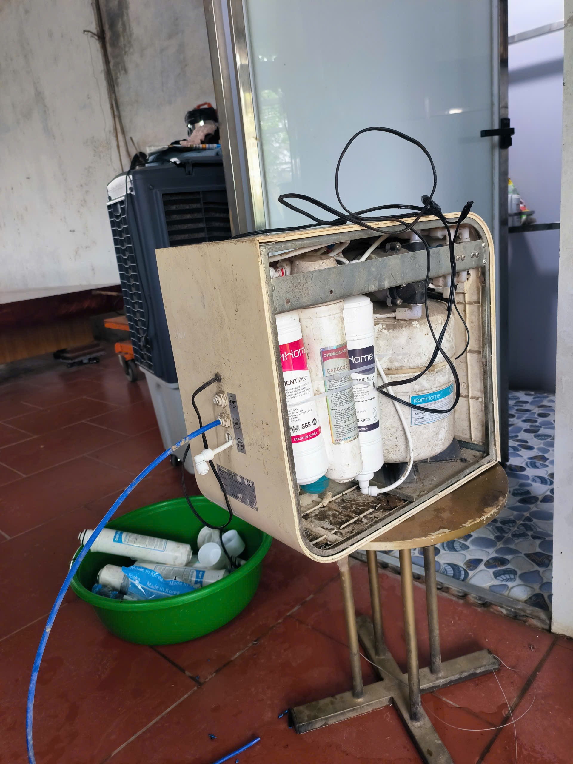 Bình áp nhỏ 4L dùng cho máy lọc nước Sunhouse, Korihome, Aosmith, Mutosi, Aqua...