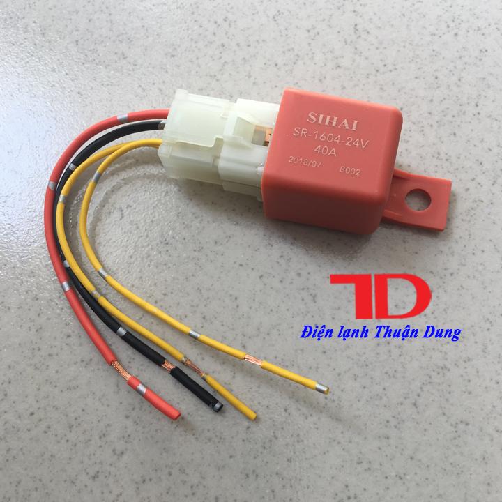 Rờ Le Điện 24V,Rờ le,relay - Điện Lạnh Thuận Dung