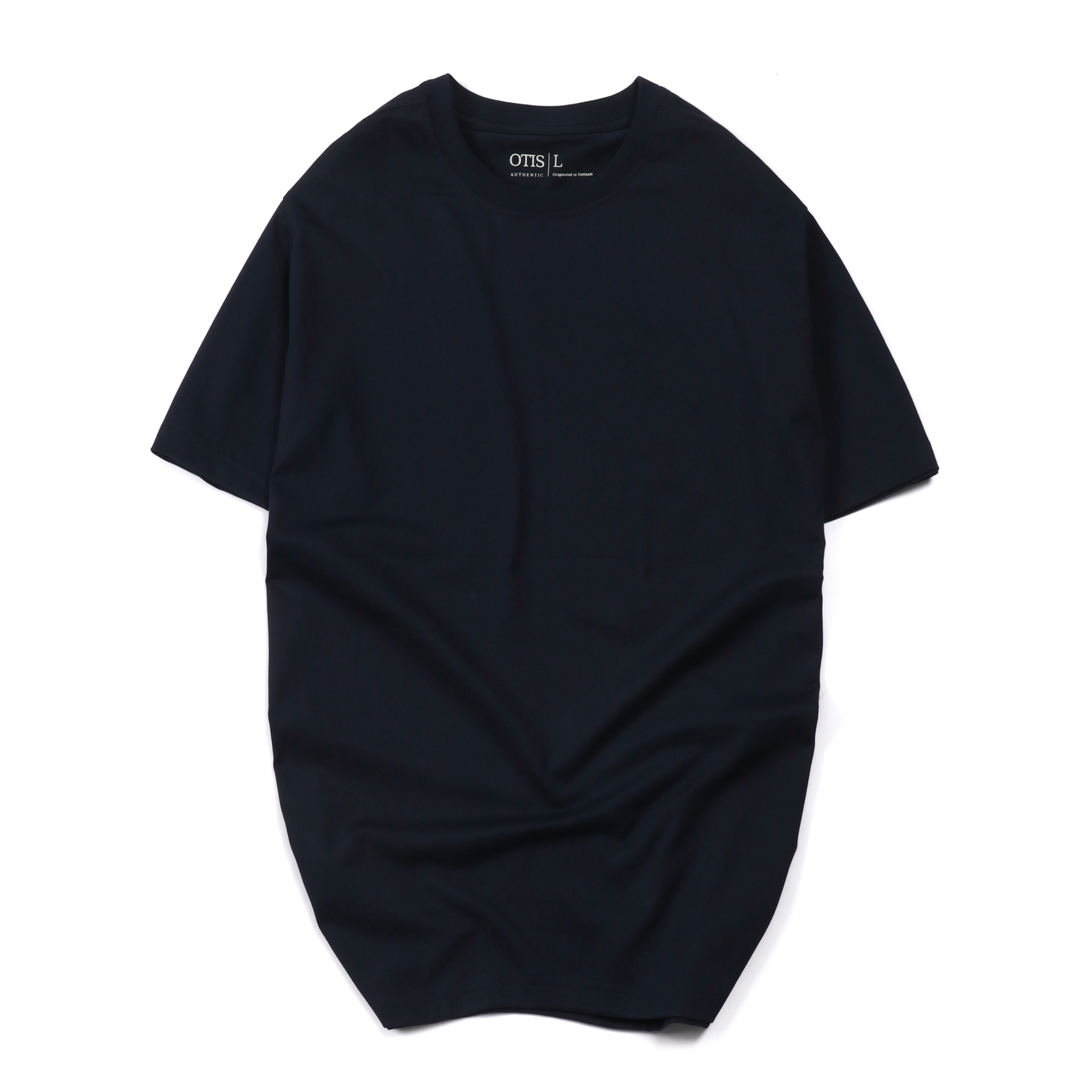 Áo thun nam cổ tròn BASIC vải Cotton 4 chiều, co giãn, dày dặn, form regular fit - OTIS