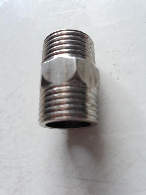 [HCM]Bộ 2 đầu nối 2 đầu ren ngoài inox phi 21