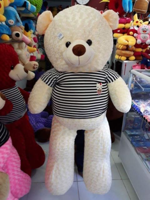 GẤU BÔNG TEDDY KHỔ VẢI 1M6 CAO 1M4