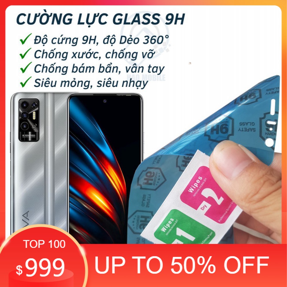 Dán cường lực dẻo nano Tecno Pova 2