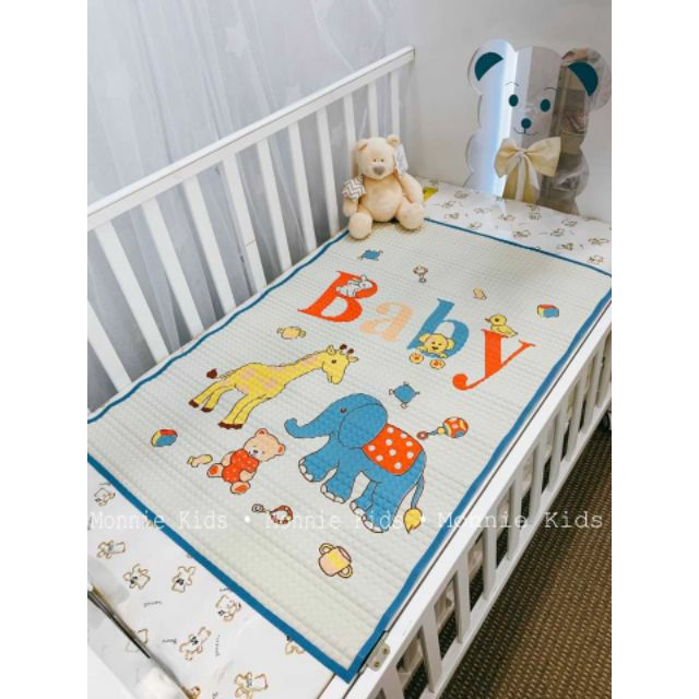 CHIẾU CAO SU Chống Thấm Cho Trẻ Sơ Sinh 60x90 cm