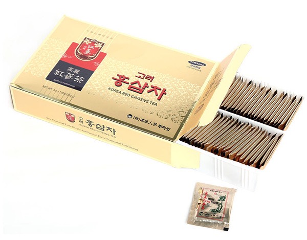 Hộp Trà Hồng Sâm Cao Cấp Korea (100 gói x 3g/hộp)