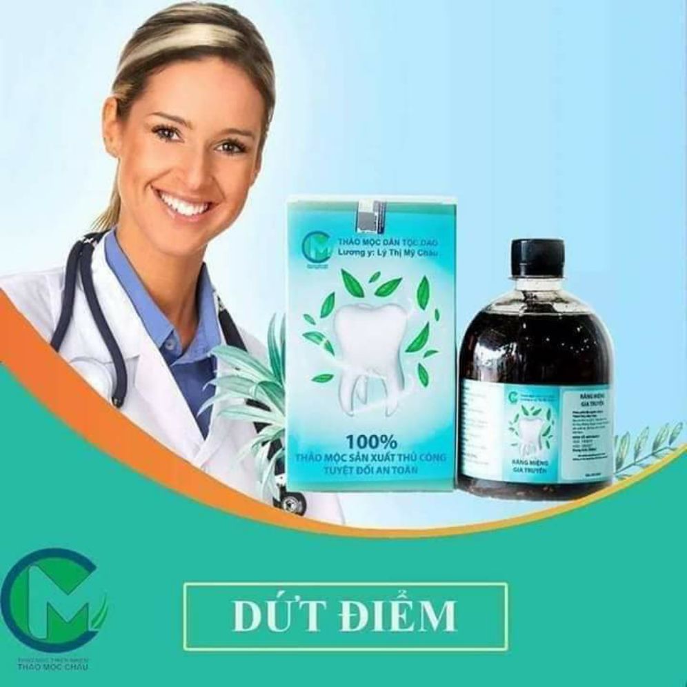 TM hỗ trợ sâu răng, viêm lợi