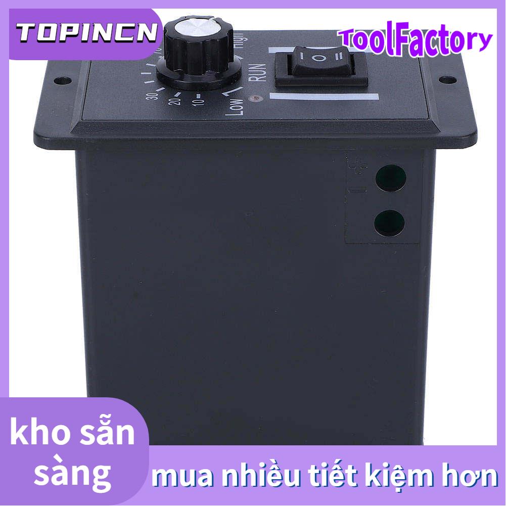 Motor speed regulator control switch 12V/24V/36V/48V Motor controller Speed ​​reduction DC 6A switch Short-circuit protection