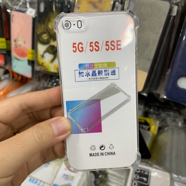 Ốp Trong iPhone 5S / iPhone 5SE / iPhone 5 cao cấp 4 cạnh