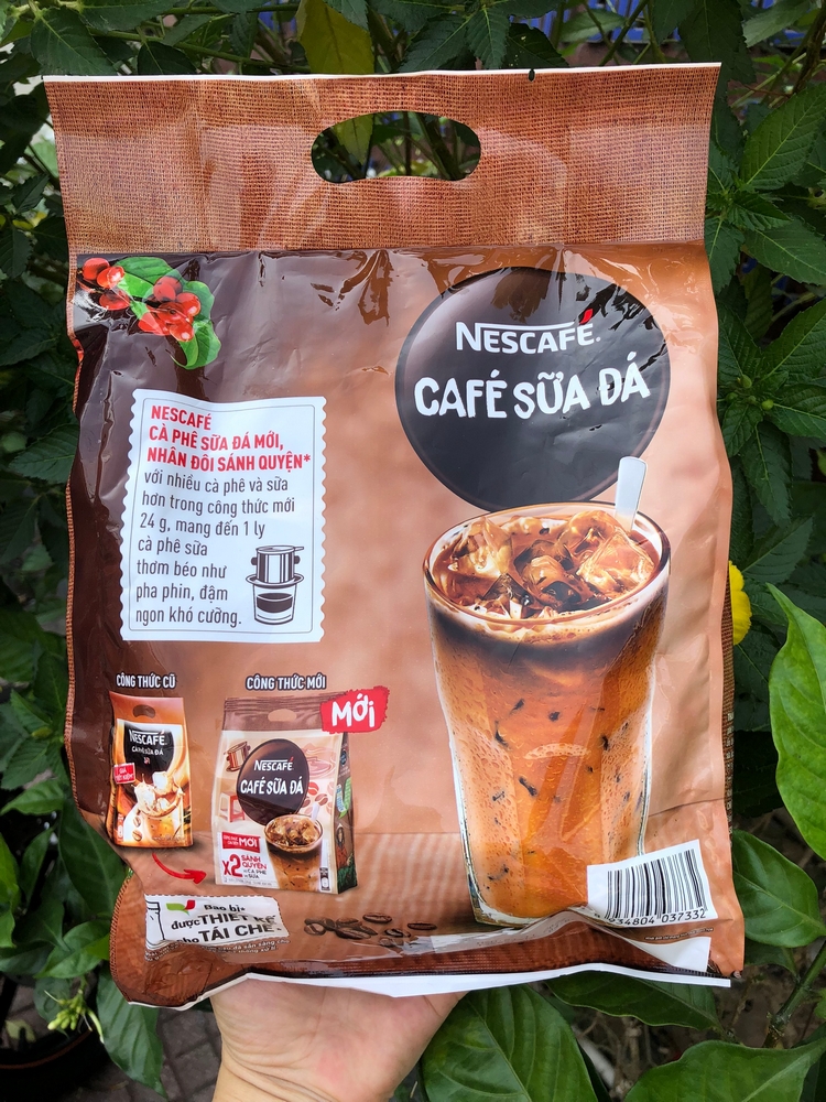 |HCM|Cà phê hòa tan Nescafé café Việt cà phê đen đá (Túi 35 gói x 16g)