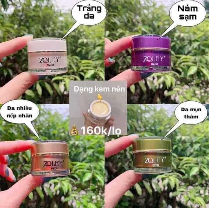 [HCM]Kem face zoley 10gam  ( trắng  tím vàng xanh )