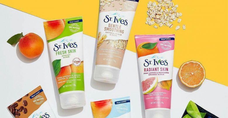 sữa rửa mặt tẩy da chết st.lves