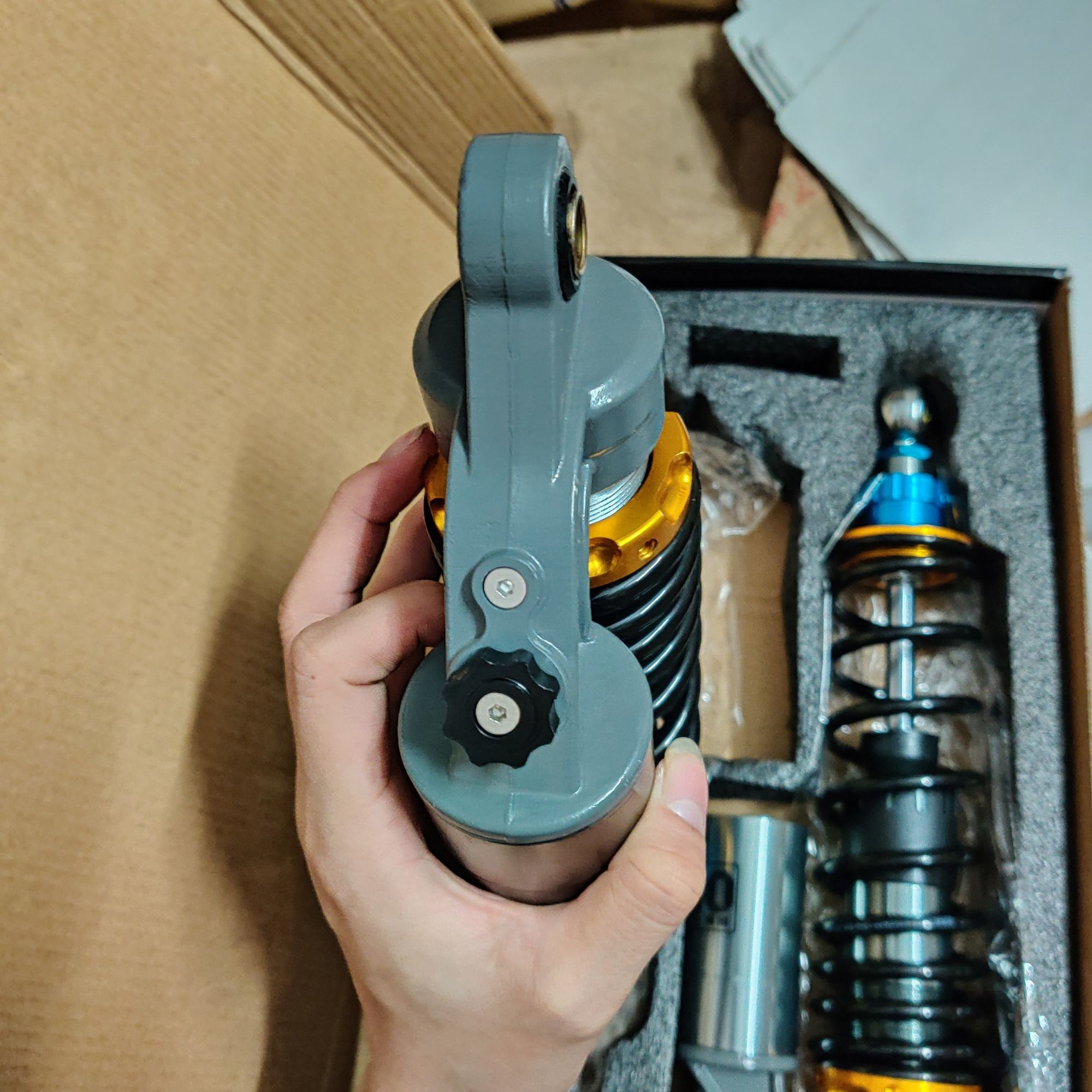[HCM]phuộc nitron bình dầu (33cm) gắn wave dream cup...