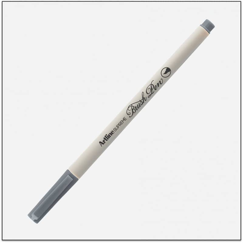 [DA ĐEN] P2 - Bút Artline Supreme Brush Pen EPFS-F - Màu Lẻ