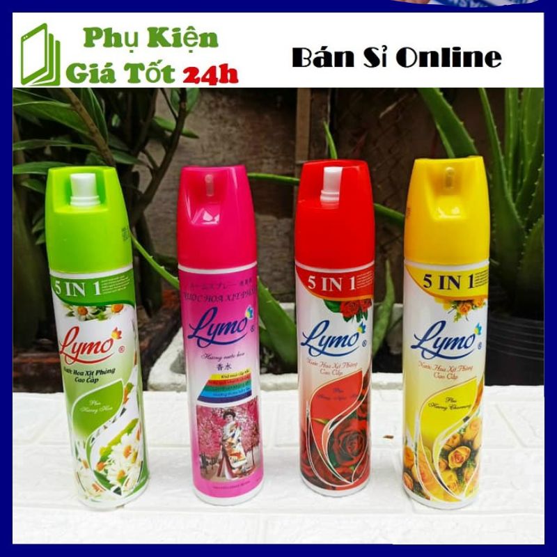 Chai xịt phòng lymo hương nước hoa 350ml - xịt thơm phòng ngủ khử mùi lymo chai sọc 350ml cao cấp giúp làm thơm và loại bỏ mùi ẩm mốc