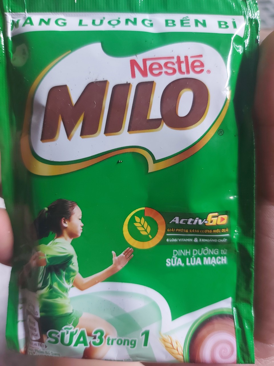 Sữa bột MiLo, Thức uống dinh dưỡng (Dây 10 gói x 22g)