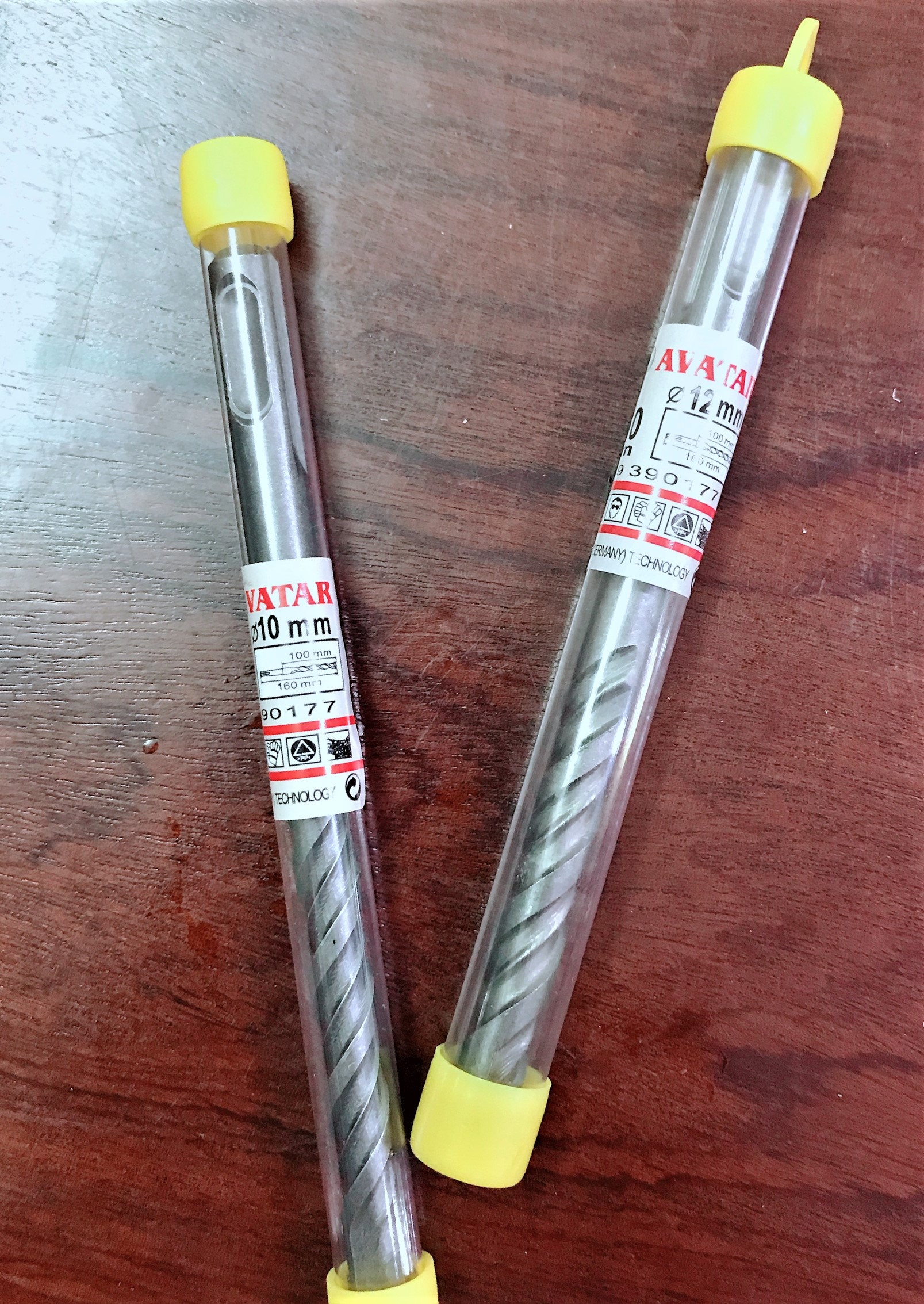 Mũi Khoăn Bê Tông 4 Cạnh AVATA Phi 6,8,10,12mm