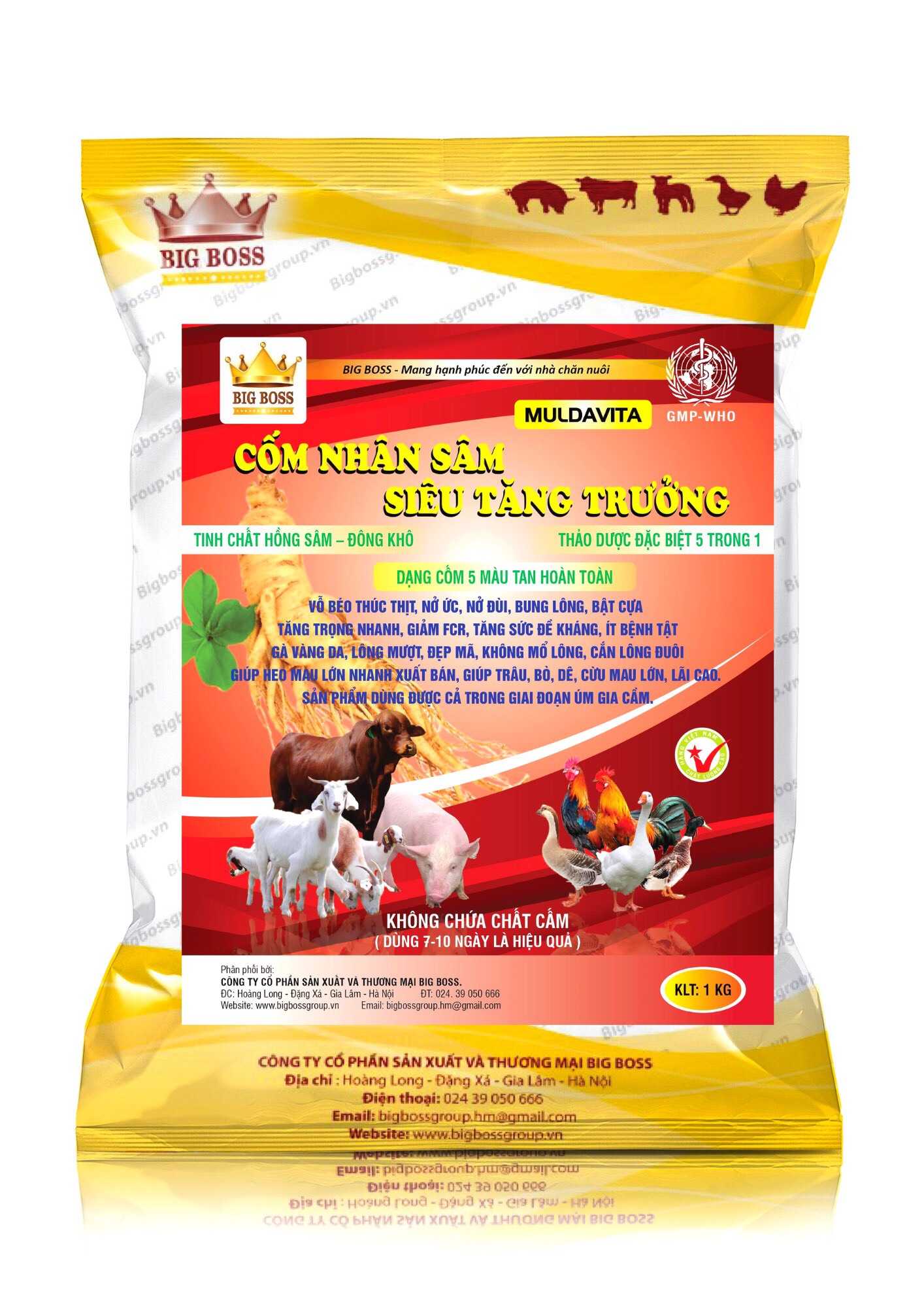 Cốm nhân sâm - Siêu tăng trưởng