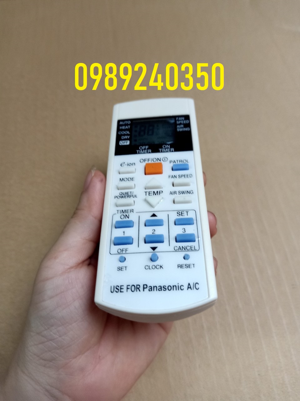 Remote điều khiển điều hòa máy lạnh Panasonic