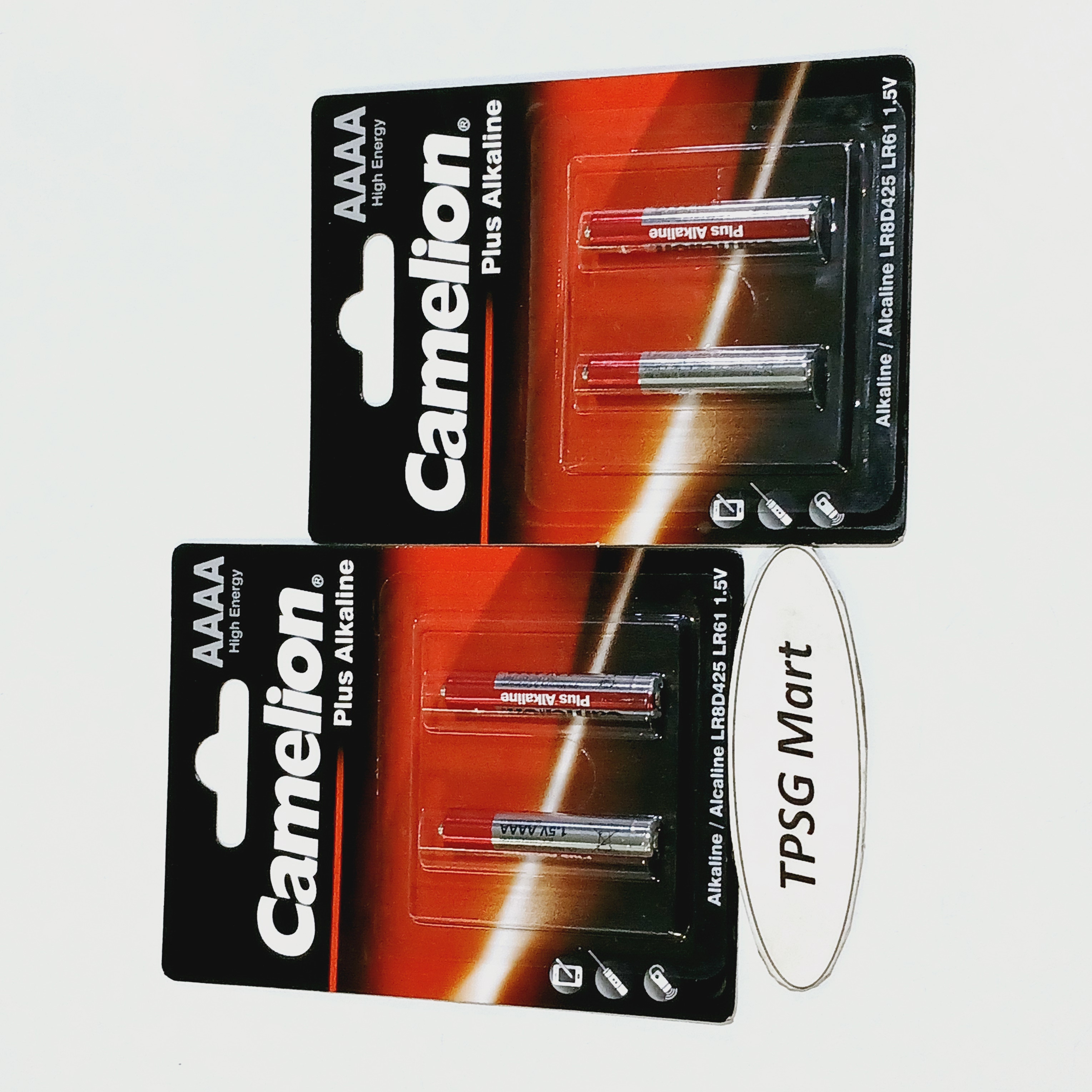Pin AAAA 1.5V, LR61, 25A, MN2500, MX2500, E96, EN96, GP25A, LR8D425, 4061, K4A, AAAA / Vĩ 2 Viên