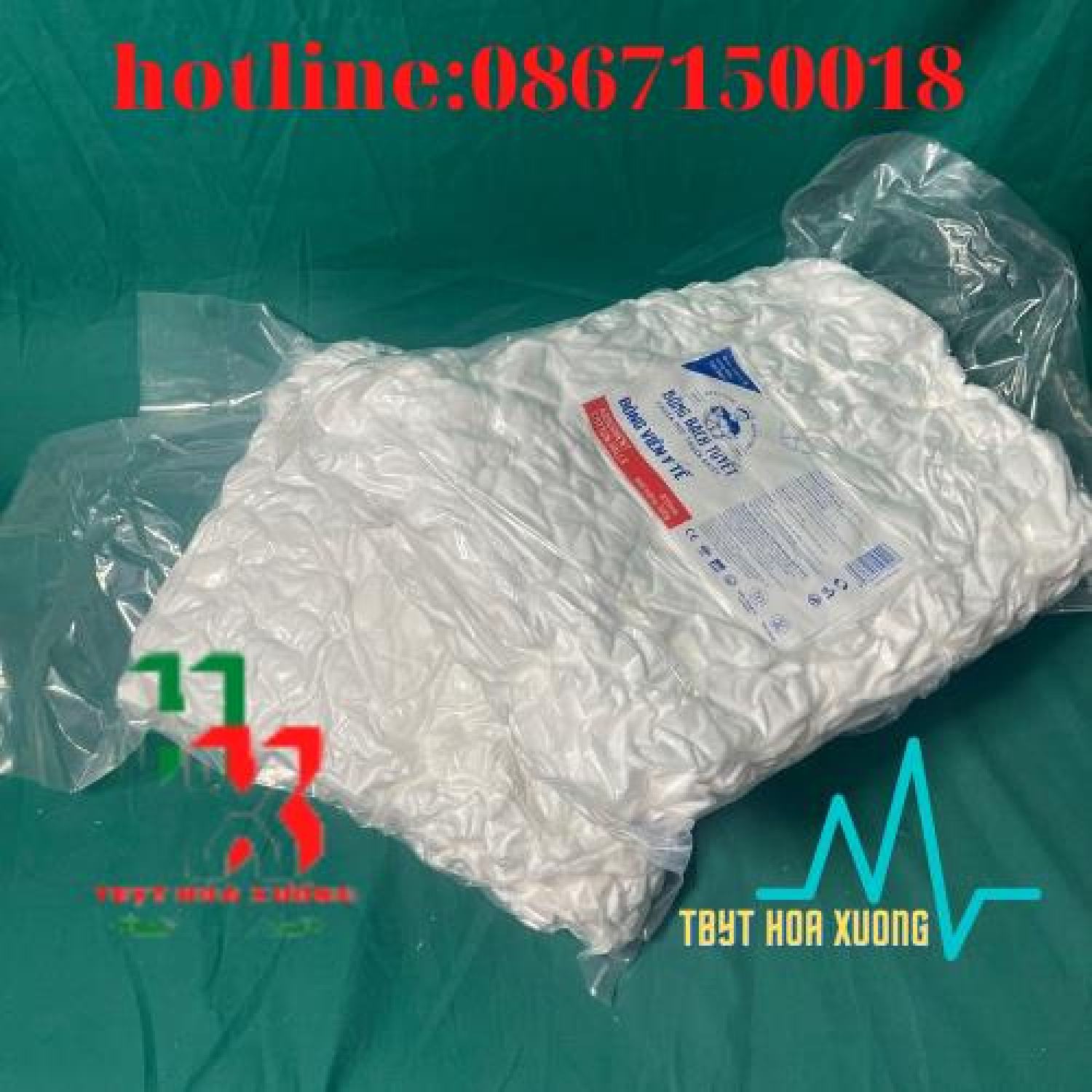 BÔNG VIÊN Y TẾ BẢO THẠCH GÓI 500g