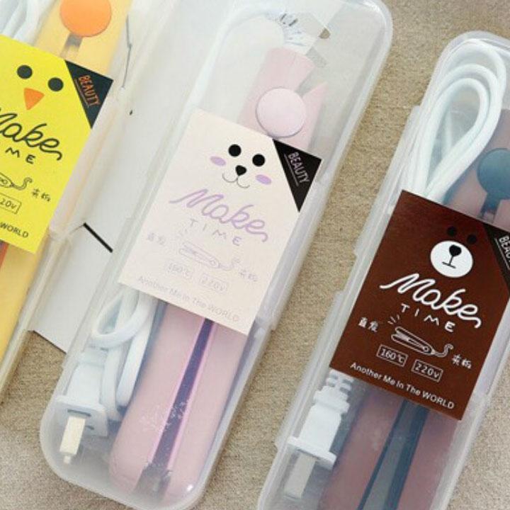 Máy uốn duỗi tóc mini 2 in 1 dành cho phụ nữ đẹp