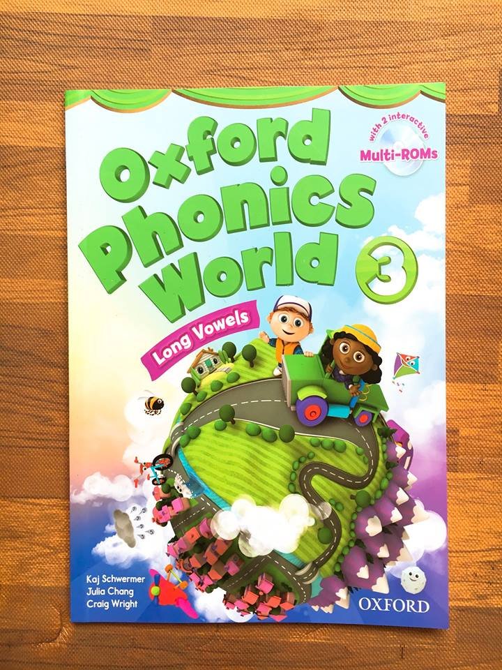 Oxford Phonics World - Level 3 - 2 quyển (SB+WB) - Khổ A4