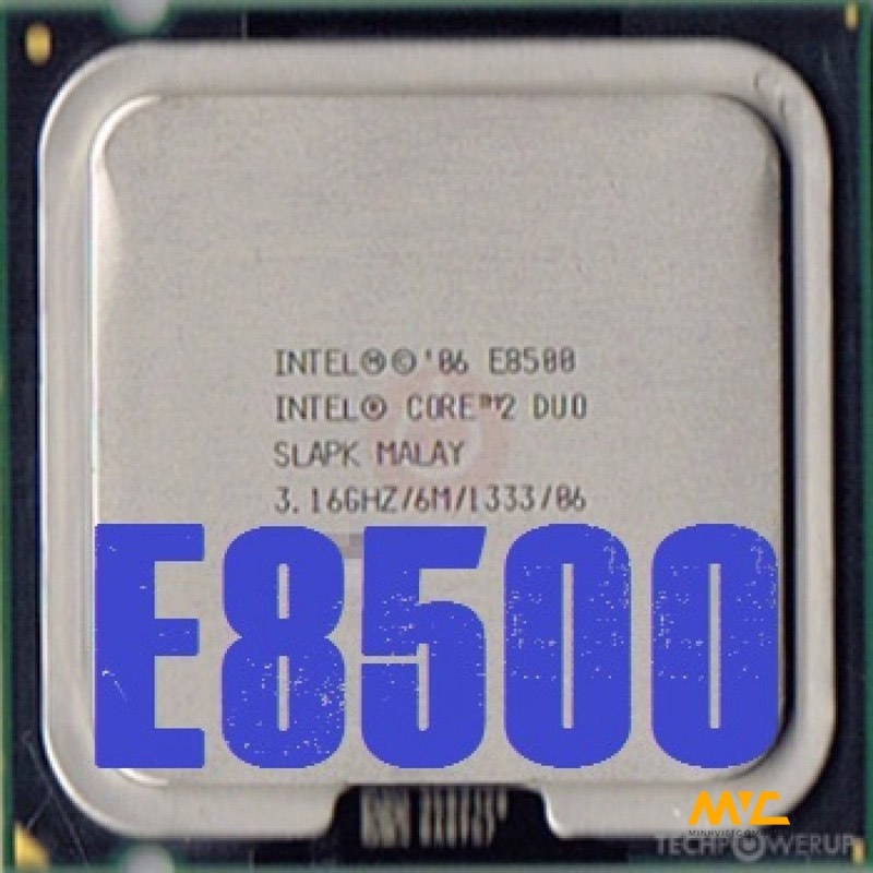 Bảng giá Cpu cho máy tính intel E8500 - E5300 bóc main Phong Vũ