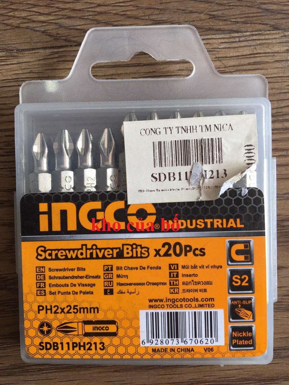 Mũi bắt vít Ingco SDB11PH213
